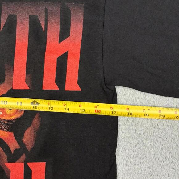 Vintage 90s Star Wars T-Shirt Youth Medium Darth Maul 'Revenge' Double Sided - Picture 4 of 8